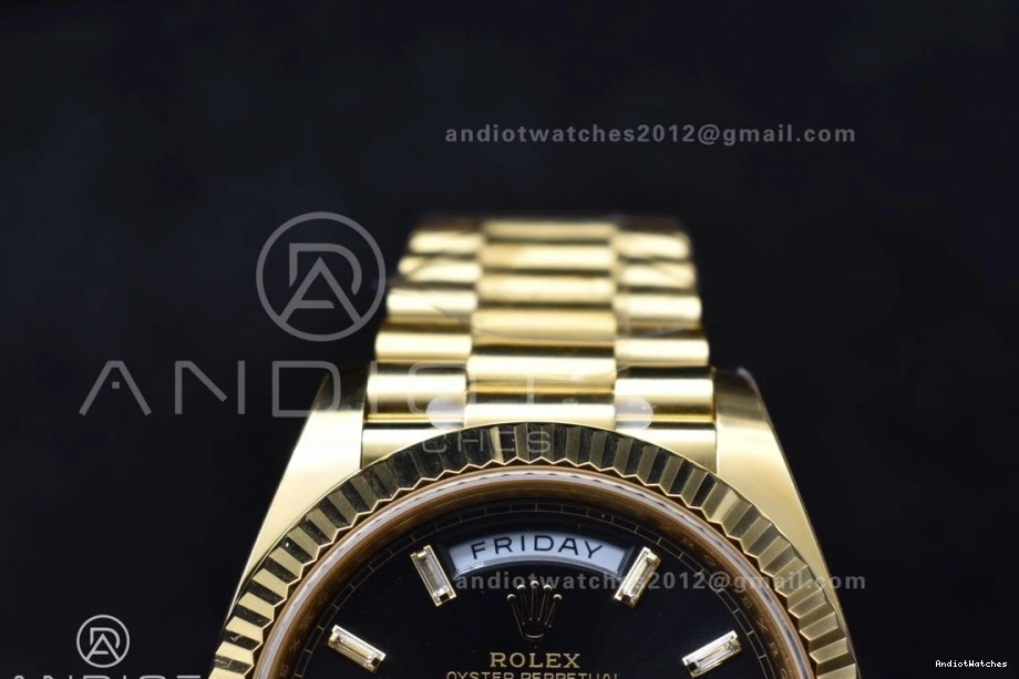 President Soft Weight) Day 40 YG ARF 656 On Date Dial (Gain 1:1 228238 Crystal Best VR3255 Black Bracelet Edition 1109